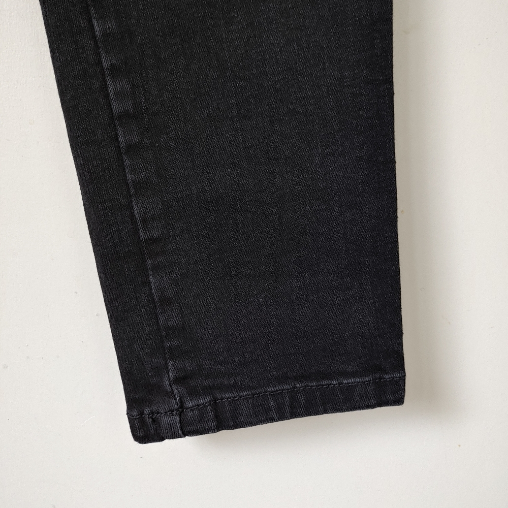 Sezane Perfect Slim Jeans Organic Cotton Black Size 30 - Picture 12 of 16